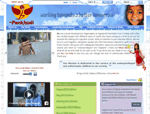 Tablet Screenshot of pankhudifoundation.org